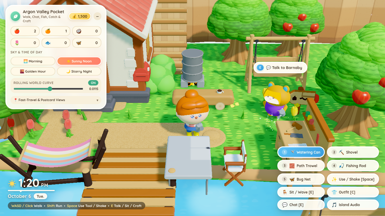 Argon Valley developer screenshot